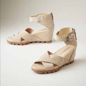 🆕 SOREL | Women Joanie Ii Oatmeal Leather Sandals